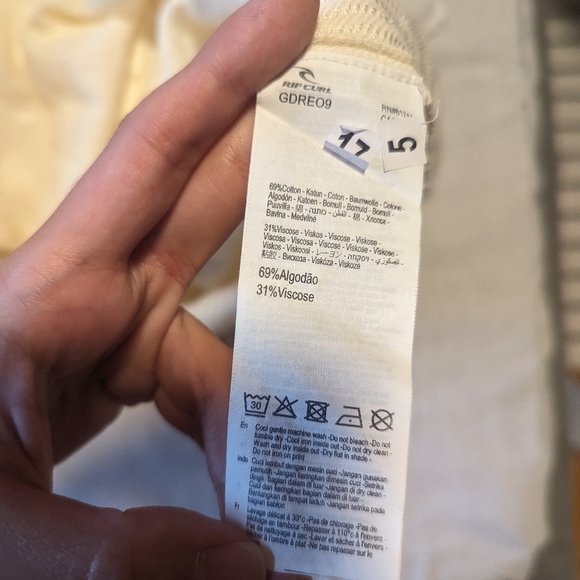 Rip Curl Cream Boho Dune Dress - Women's (Size S) NWOT - Picture 7 of 13